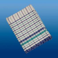 cleaning-equipment-cloths-scourers-wipes-commercial-grade-100%-cotton-tea-towel-with-green-&-blue stripe-measures-75cm-x-50cm-approx-vjs-distributors-TEATOWEL