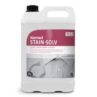 cleaning-products-laundry-kemsol-stain-solv-laundry-treatment-5L-litre-laundry-pre-wash-or-post-wash-stain-remover-carbon-grease-oil-lipstick-shoe-polish-petroleum-based-soiling-vjs-distributors-KSTAINS