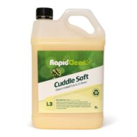 cleaning-products-laundry-rapidclean-rapidclean-cuddle-soft-fabric-softener-5L-litre-softens-fabrics-eliminating-static-charge-reduces-static-charge-synthetic-garments-vjs-distributors-RAP140220