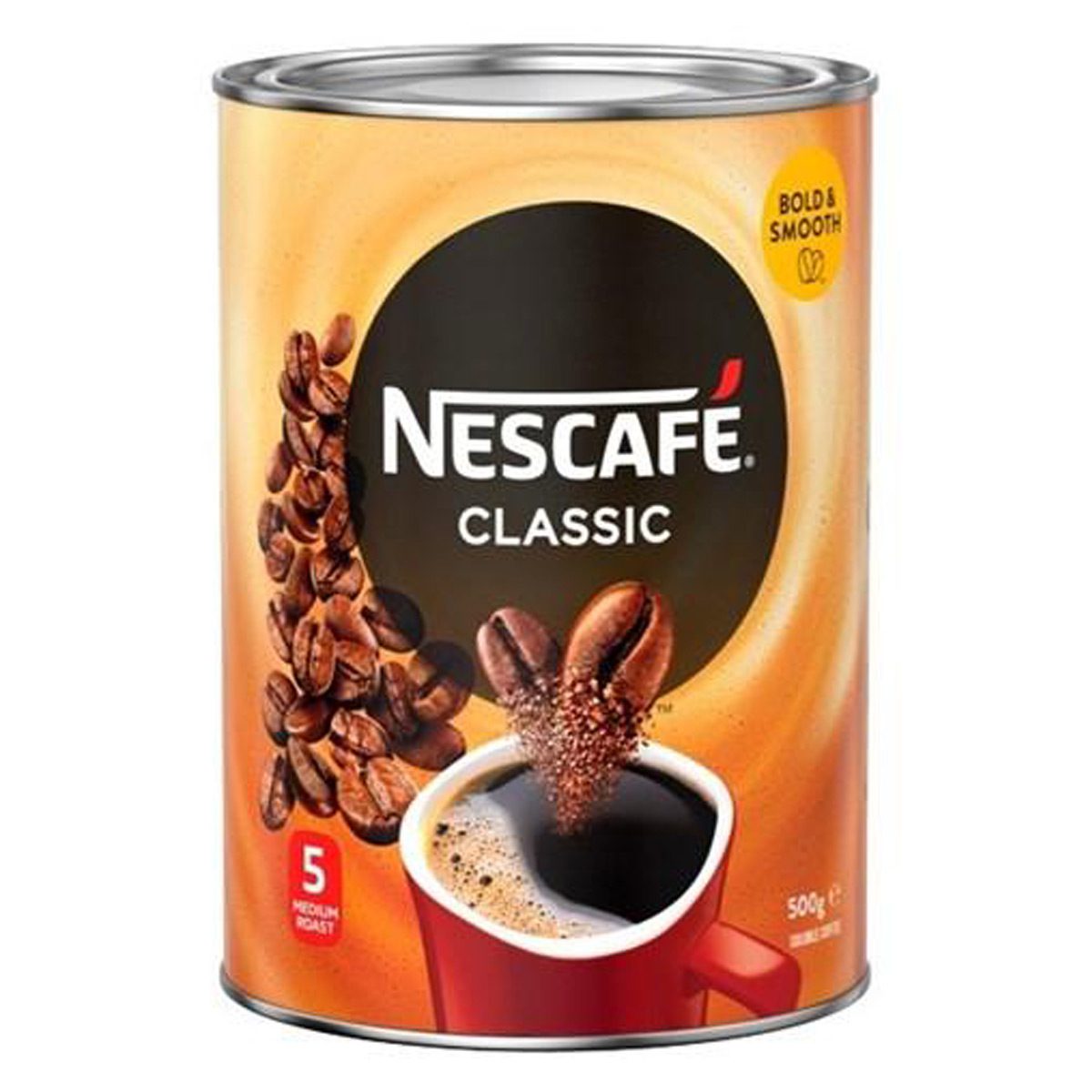 consumables-hospitality-beverage-food-nescafe-classic-ram-tin-500gm-new-zealands-favourite-granular-coffee-medium-dark-roasted-robusta-beans-granules-dissolve-quickly-vjs-distributors-COFFEENC
