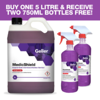 cleaning-products-disinfectants-sanitisers-geller-medic-shield-5L-litre-hospital-grade-hard-surfaces-effective-against-bacteria-fungi-viruses-vjs-distributors-buy-5L-get-two-750ml-FREE-MEDICSHIELD05