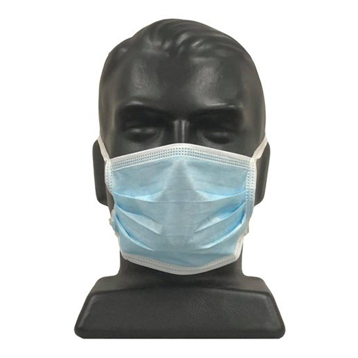 consumables-hospitality-packaging-ear-loop-3-ply-face-mask-white-x50-protection-against-bacteria-and-viruses-latex-free-fiberglass-free-tested-to-ASTM-level-2-and-with-99%-BFE-vjs-distributors-4103