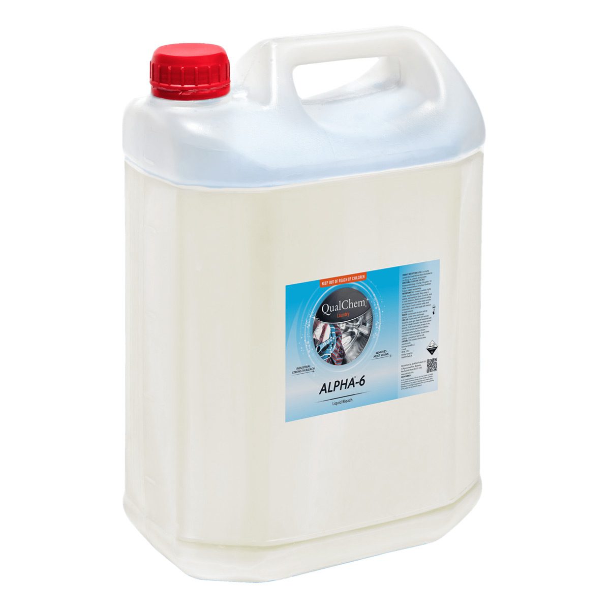 cleaning-products-laundry-qualchem-alpha-6-hypo -bleach-10L-litre-highly-concentrated-liquid-chlorine-bleach-formulated-for-use-through-an-automatic-dosing-system-vjs-distributors-AL610