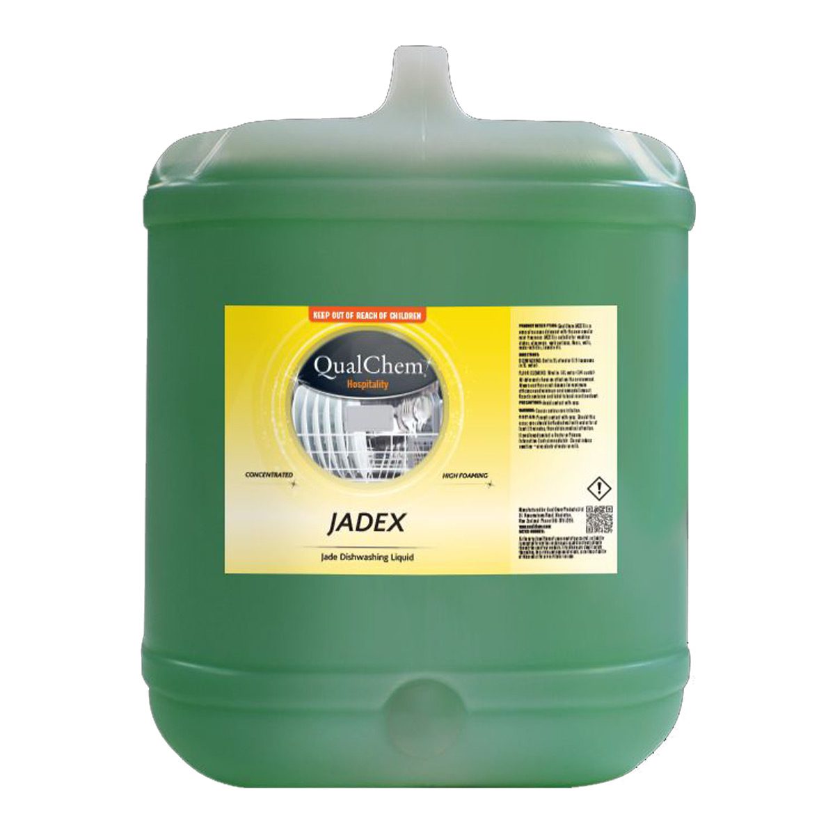 cleaning-products-kitchen-multipurpose-qualchem-jadex-lime-dishwash-liquid-20L-litre-washing-dishes-glassware-work-surfaces-floors-walls-motor-vehicles-laundry-vjs-distributors-JDX20
