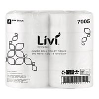 paper-products-toilet-paper-livi-everyday-jumbo-toilet-rolls-1-ply-500m-x-8-rolls-concise-range-high-volume-areas-extra-long-500m-length-vjs-distributors-7005