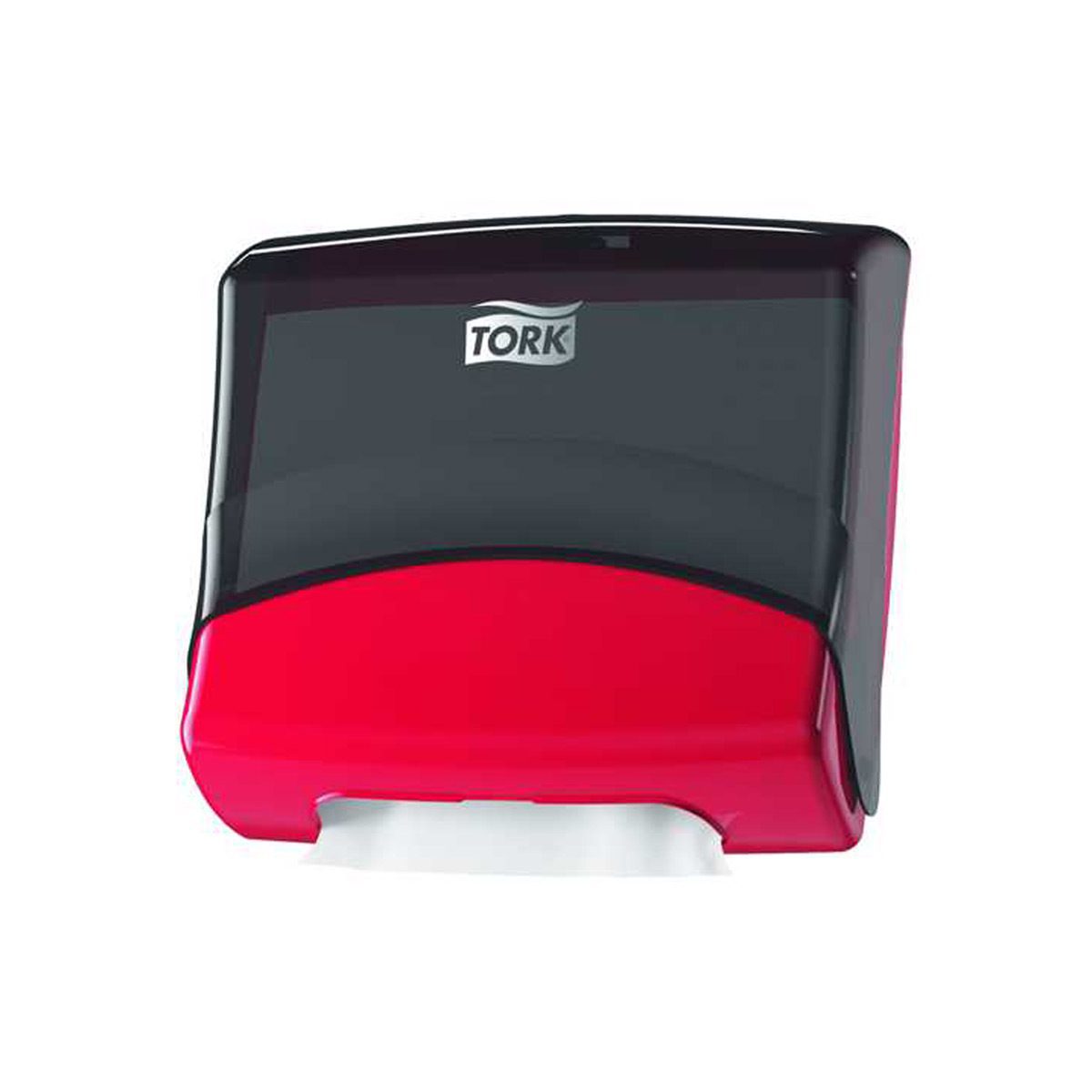 cleaning-equipment-cloths-scourers-wipes-tork-folded-wiper+cloth-dispenser-red+black-W4-vjs-distributors-654008