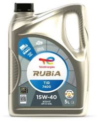 Rubia TIR7400 15w40 Oil - 5 ltr