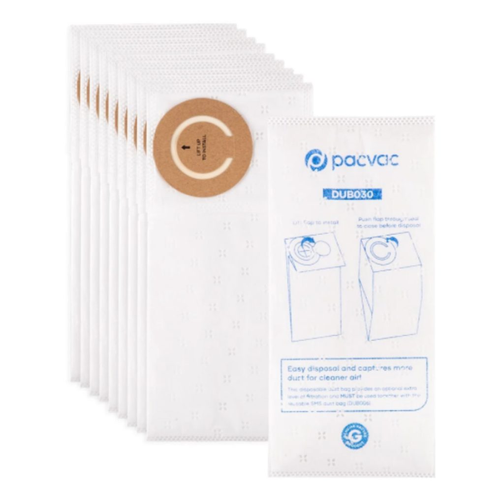 Pac Vac Glide 300 Vacuum Bags 10 VJ Distributors