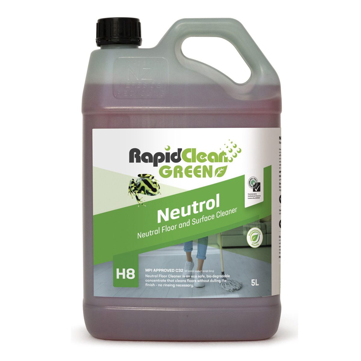 cleaning-products-floorcare-rapidclean-neutrol-floor-and-surface-cleaner-5L-litre-low-foaming-detergent-heavy-duty-highly-concentrated-low-foaming-detergent-vjs-distributors-RAP140380