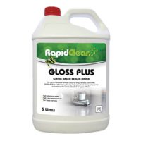 cleaning-products-floorcare-rapidclean-gloss-plus-floor-finish-5L-litre-for-use-on-hard-floor-surfaces-including-vinyl-terrazzo-timber-clear-non-yellowing-high-gloss-finish-vjs-distributors-U-141000