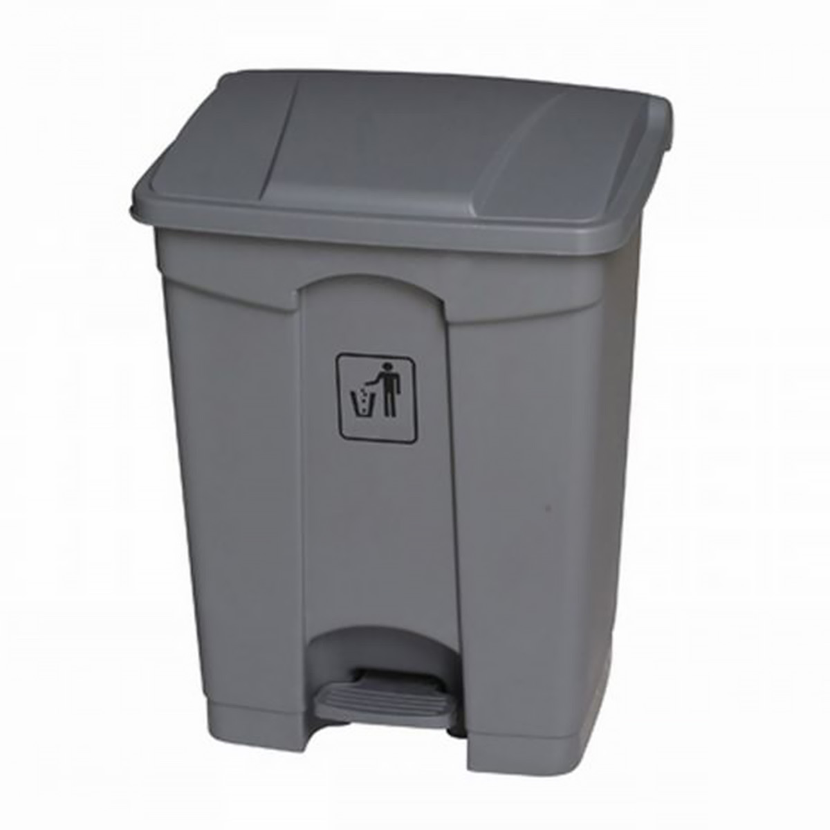 bins-bin-liners-bags-rubbish-bins-heavy-duty-pedal-bin-grey-68L-litre-durable-plastic-super-easy-clean-handy-foot-pedal-vjs-distributors-BP72144