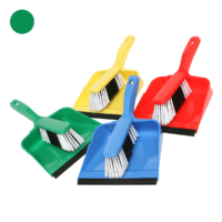 cleaning-equipment-brushware-edco-brush-pan-set-green-commercial-and-domestic-applications-rubber-surface-contour-strip-for-grit-pick-up-vjs-distributors-ED19126