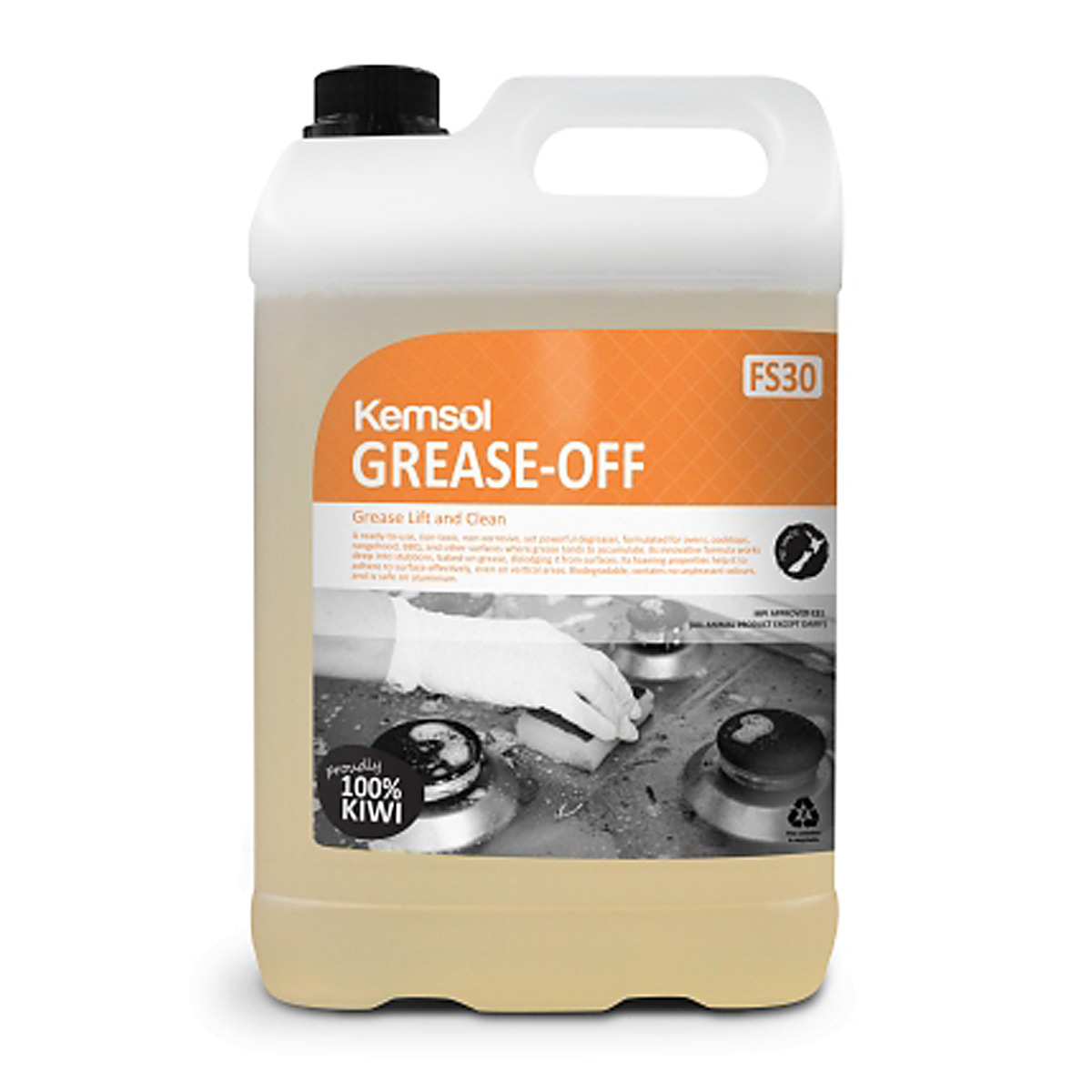 cleaning-products-degreasers-kemsol-grease-off-5L-litre-ready-to-use-non-toxic-non-corrosive-ovens-cooktops-rangehoods-bbq-vjs-distributors-hawkes-bay-nz-KGREASEOFF