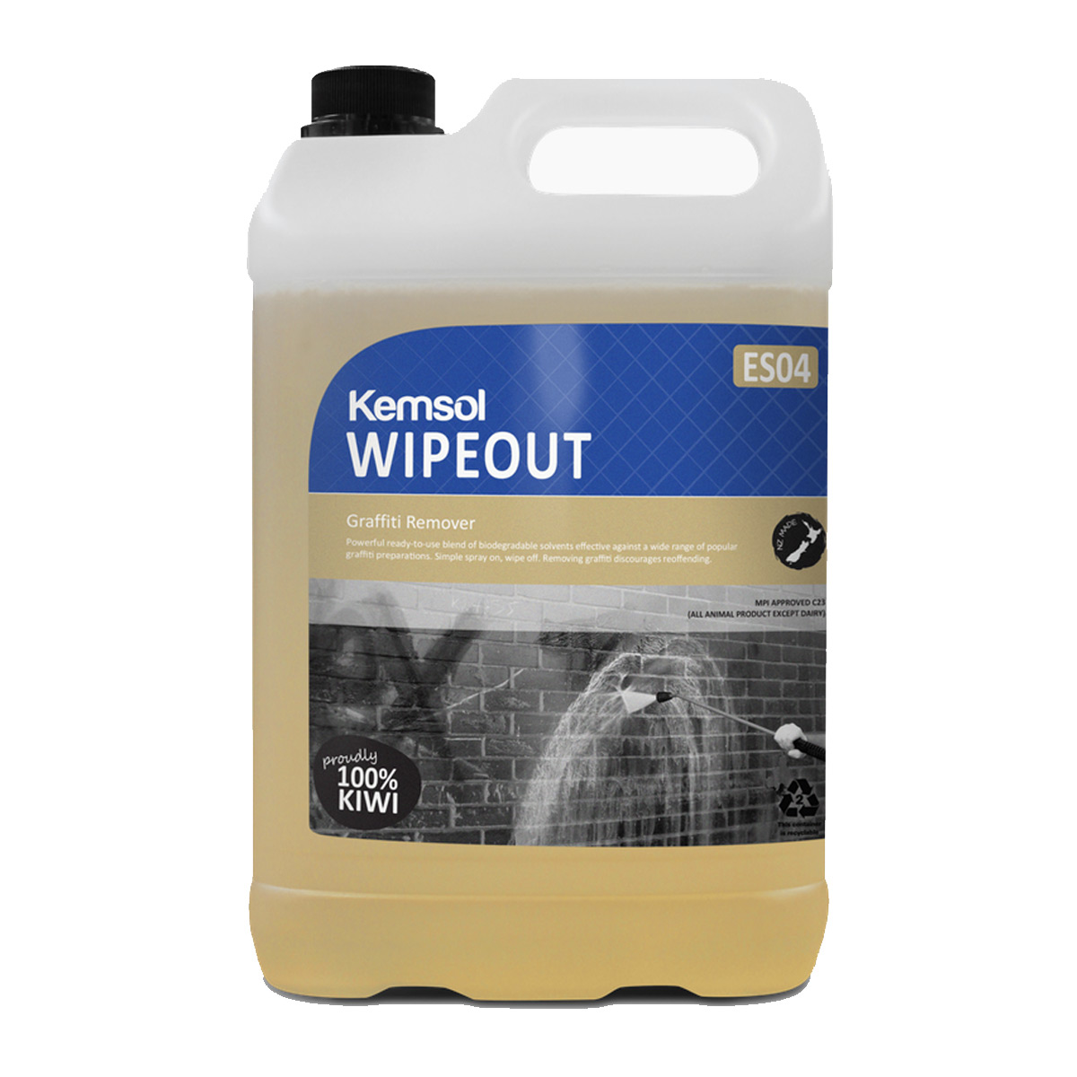 cleaning-products-industrial-specialist-wipeout-graffiti-remover-5L-litre-biodegradable-solvents-powerful-spray-on-wipe-off-vjs-distributors-hawkes-bay-nz-KWIPE