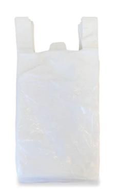 Large White Bin Liner With Handles - 2000 ctn