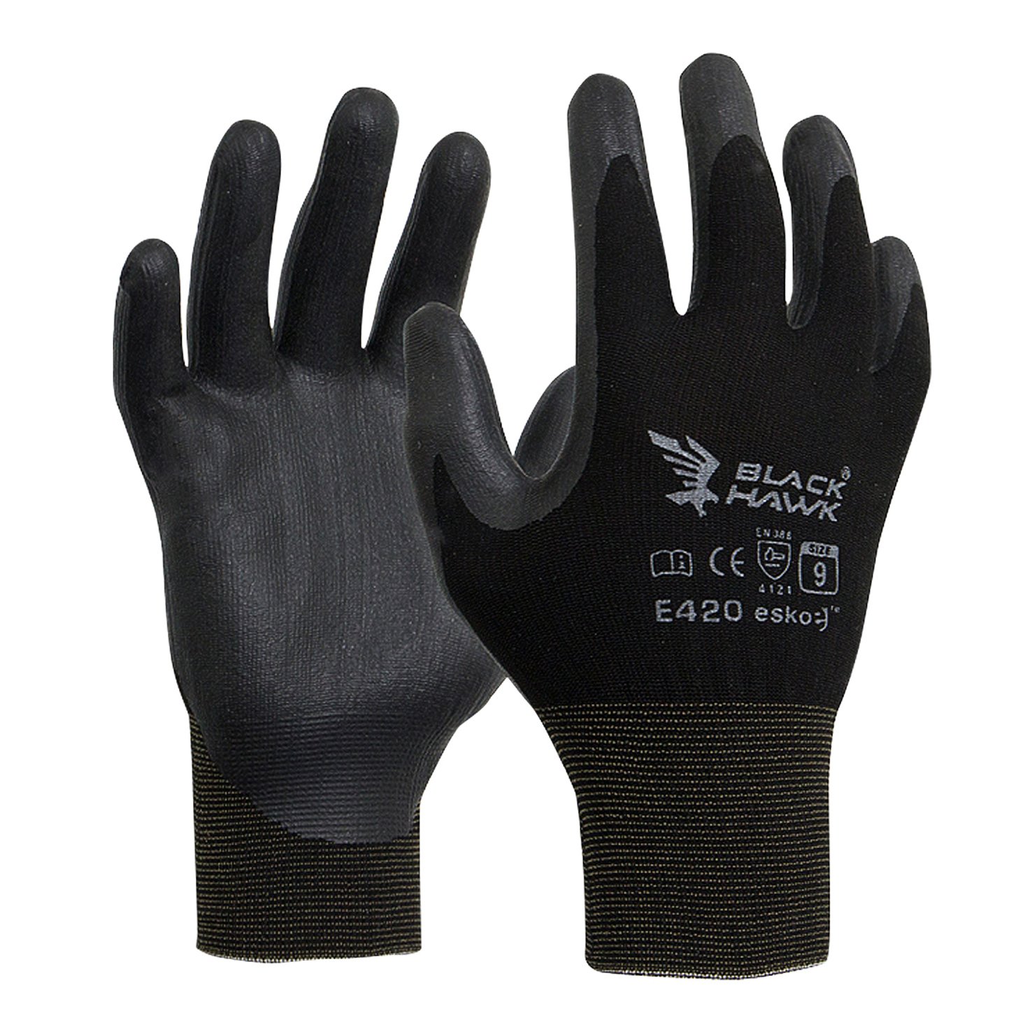 Black Hawk Glove - Large (pair)