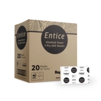 "Entice" Slimfold Paper Towel 1ply x 4000 sheets