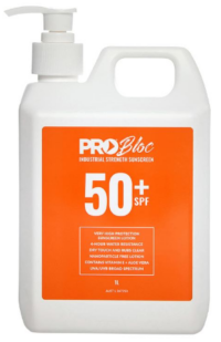Probloc SPF 50 + Sunscreen 1L Pump Bottle
