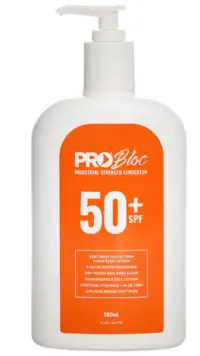Probloc SPF 50 + Sunscreen 500ML Pump Bottle
