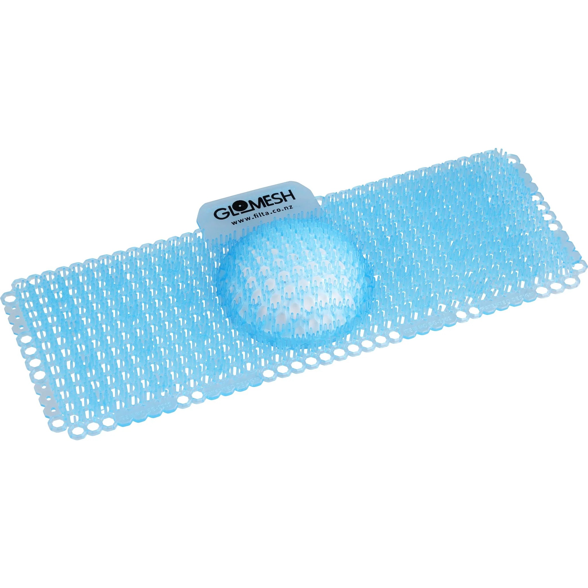 Glomesh Spiral Bio Trough Urinal Screen with Anti Splash (Ocean Mist)