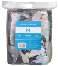 Coloured T-Shirt Rags - 10kg