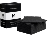 Black Scotch Scour Pad - Carton of 8 x 10pks
