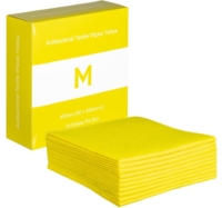 SAC10Y Yellow Antibacterial Wipes - 10's