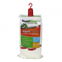 Rapid Clean Premium Microfibre Round Mop 350gm Red
