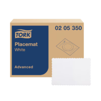 Tork White Placemats - 2000